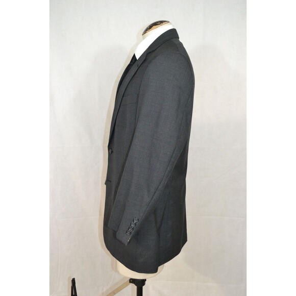 Brooks Brothers‎ Brooksease Wool Blazer Dark Charcoal Gray Sport Coat Sz 44R USA - Picture 4 of 16